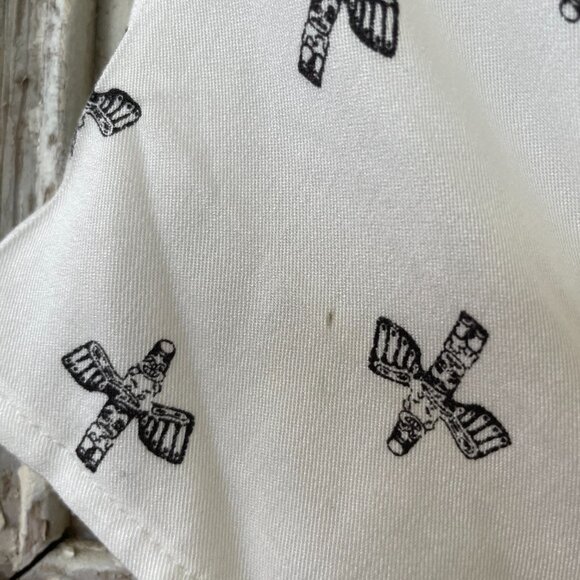 Graphic Button-Up Dress (Size Small) - Picture 6 of 10